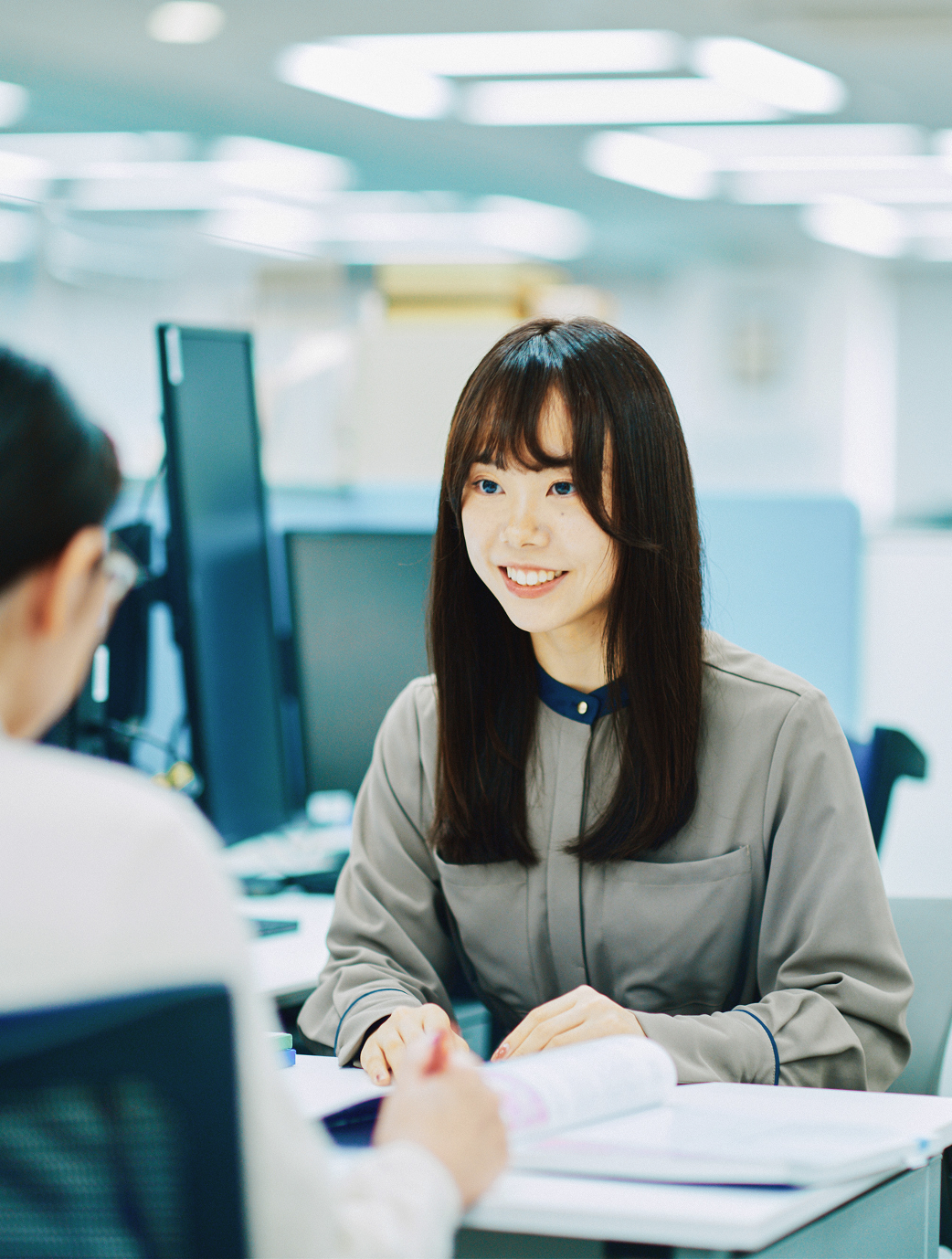 仕事の様子