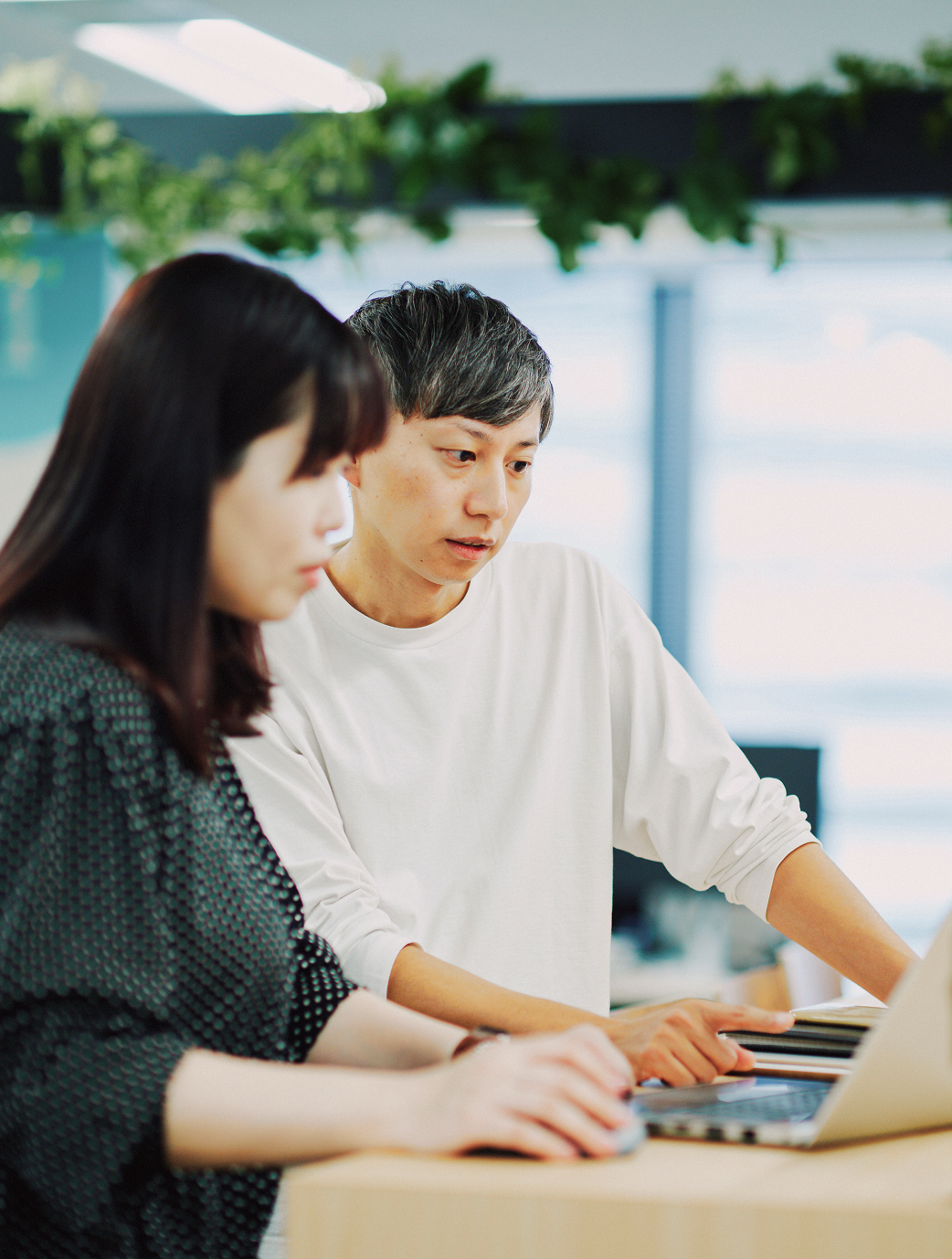 仕事の様子