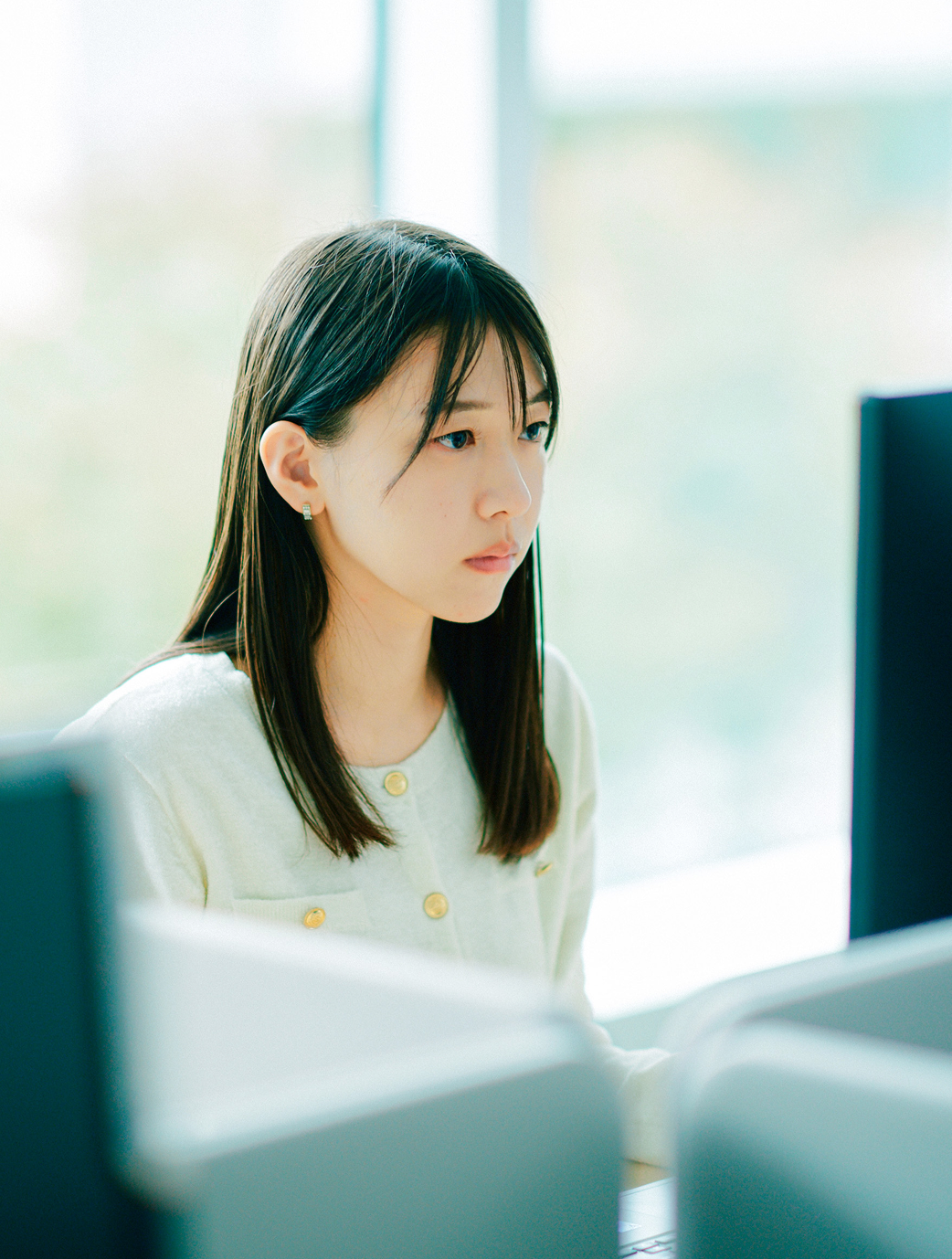 仕事の様子